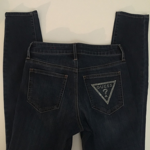 GUESS WOMENS SKINNY DENIM STRETCH JEANS - Picture 4 of 4